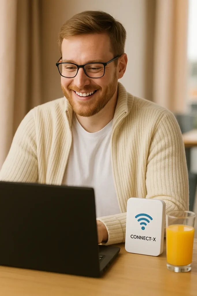 Connect-x internet services, experience the high speed internet with no data caps.