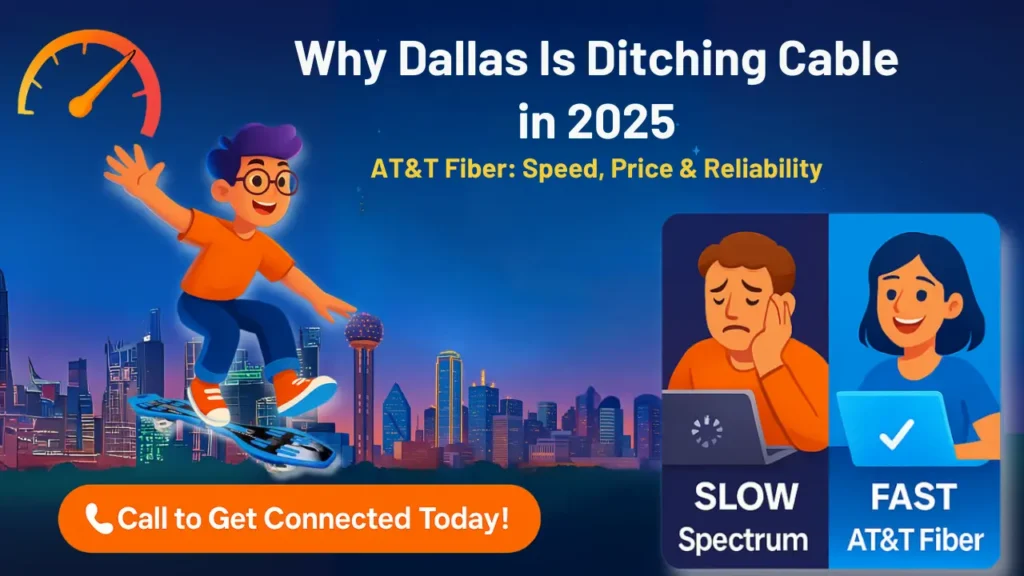 5 Reasons to Switch to AT&T Fiber in Dallas (2025) | A Local's Guide